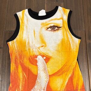 Original concert T Madonna world tour circa 2000 size medium